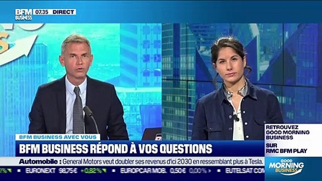 BFM Business avec vous: Plan indépendants, statut unique de l'auto-entrepreneur - 07/10