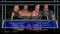 Here Comes the Pain Stacy Keibler(ovr 100) vs Goldberg vs Val Venis vs Sgt. Slaughter