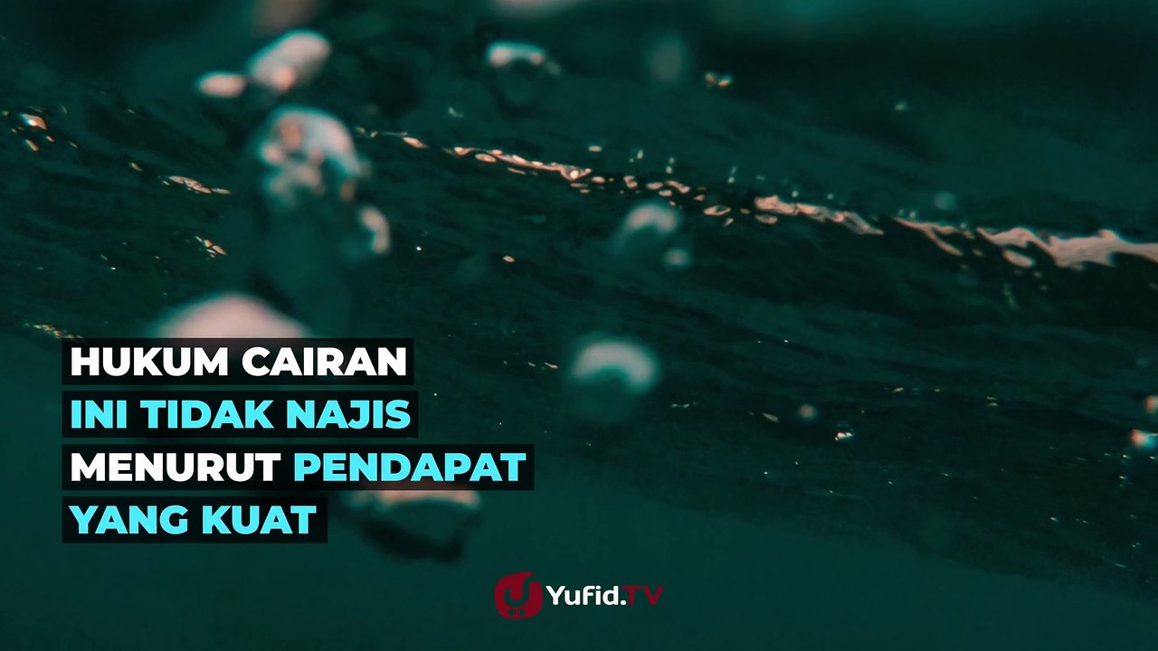 Perbedaan Air Mani ,Madzi dan Wadi