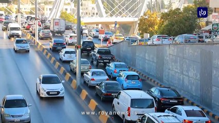 حال الشوارع في العاصمة عمان صباح الخميس.. اكتظاظ مروري وأزمات سير خانقة