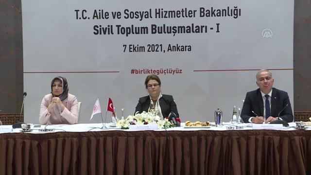 Son Dakika | Bakan Yanık: Sivil toplum buluşmalarımız sonucunda sivil toplum vizyon belgesi ve eylem planımızı oluşturmuş olacağız