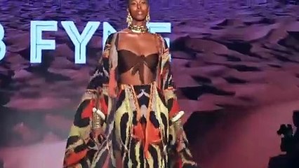 This is a 4K video with newsworthy coverage of this bikini fashion show.  part 2