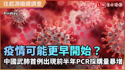 疫情可能更早開始？ 中國武肺首例出現前半年PCR設備採購量暴增