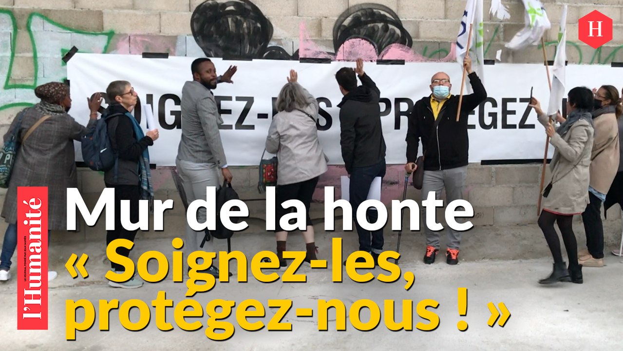 Crack à Paris: nouvelle manifestation de riverains devant le "mur de la honte" à Pantin