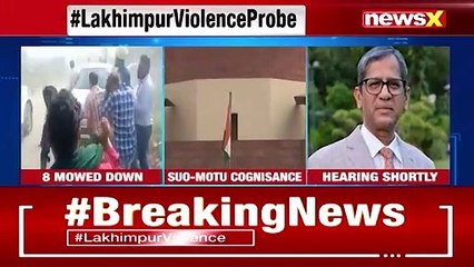 SC Takes Suo Moto Cognisance On Lakhimpur Case Hearing To Take Place Shortly NewsX