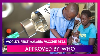 WHO Recommends Use Of World's First Malaria Vaccine RTS,S