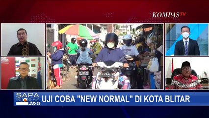 Uji Coba New Normal Dilakukan di Kota Blitar