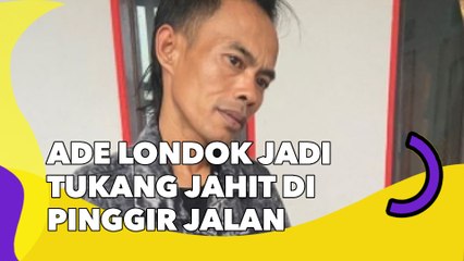 Viral Ade Londok Jadi Tukang Jahit di Pinggir Jalan, Sikapnya Tuai Kecaman