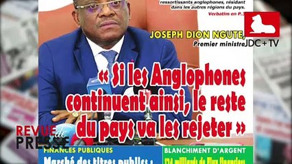REVUE DE PRESSE CAMEROUNAISE DU 07 OCTOBRE 2021