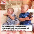 Leon - Lisa sắp tròn một tuổi: Ngày càng tinh nghịch, cậu út nay còn biết reaction video của mẹ Hà