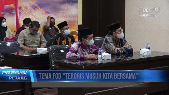 Cegah Aksi Terorisme, Divhumas Polri Gelar FGD Kontra Radikal