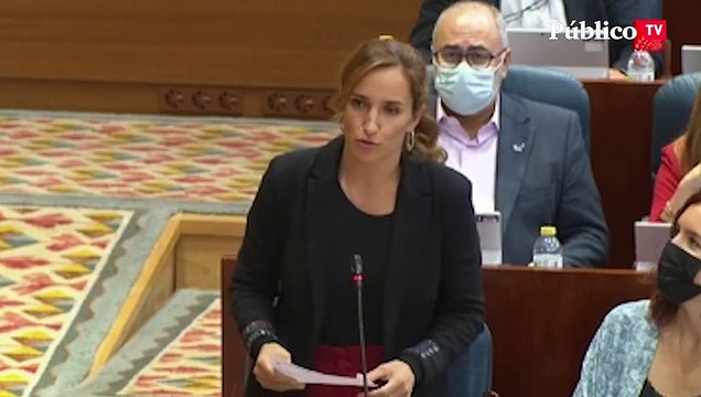 Mónica García, a Isabel Díaz Ayuso: Ha recorrido 6.000 km para que la entreviste Telemadrid, 'Teleayuso'