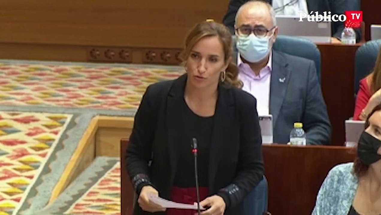 Mónica García, a Isabel Díaz Ayuso: "Ha recorrido 6.000 km para que la entreviste Telemadrid, 'Teleayuso'"