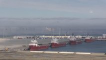 ZONGULDAK - Yavuz sondaj gemisi Filyos Limanı'na ulaştı