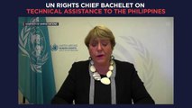 UN rights chief urges DOJ to release full drug war review reports