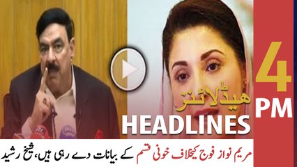 ARY News | Headlines | 4 PM | 7th October 2021