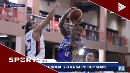 Magnolia, 2-0 na sa PH Cup semis