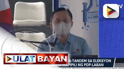 Sen. Go, bukas na maka-tandem sa eleksyon ang sinumang mapipili ng PDP-LABAN