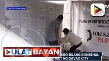 Mga tatakbo sa local positions sa Davao Region, naghain na ng kanilang COC