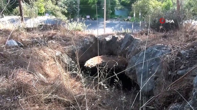 Muğla'da 60 metre uzunluğunda tonozlu tünel bulundu