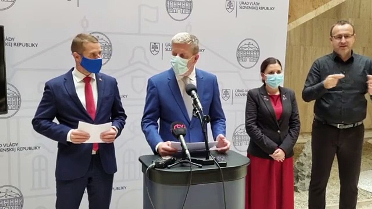 ZÁZNAM: Brífing ministra zdravotníctva V. Lengvarského