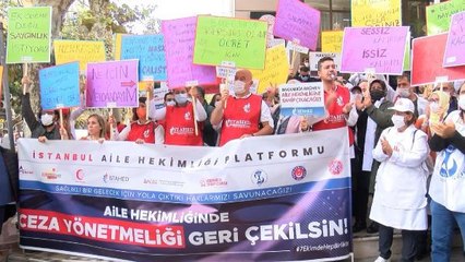 Download Video: AİLE HEKİMLİĞİ PLATFORMU ÜYESİ HEKİMLERDEN İSTANBUL İL SAĞLIK MÜDÜRLÜĞÜ ÖNÜNDE AÇIKLAMA