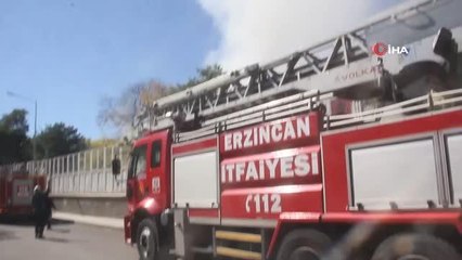 Ordu Evi'nde çıkan yangın paniğe neden oldu