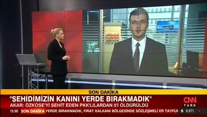 SON DAKİKA: 1 askerimiz şehit olmuştu! Bakan Akar, o bölgede 5 teröristin ölü ele geçirildiğini duyurdu
