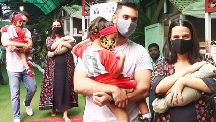 Neha Dhupia And Angad Bedi Welcome Their New Born Baby BOY