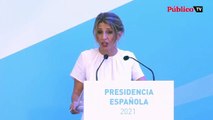 Yolanda Díaz, a Pablo Casado: 