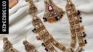 Jewelry Set Beautiful | Bridal wear or Party wear jewelry Set | Order Now