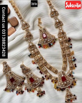 Jewelry Set Beautiful | Bridal wear or Party wear jewelry Set | Order Now