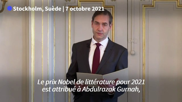Le prix Nobel de littérature au romancier tanzanien Abdulrazak Gurnah