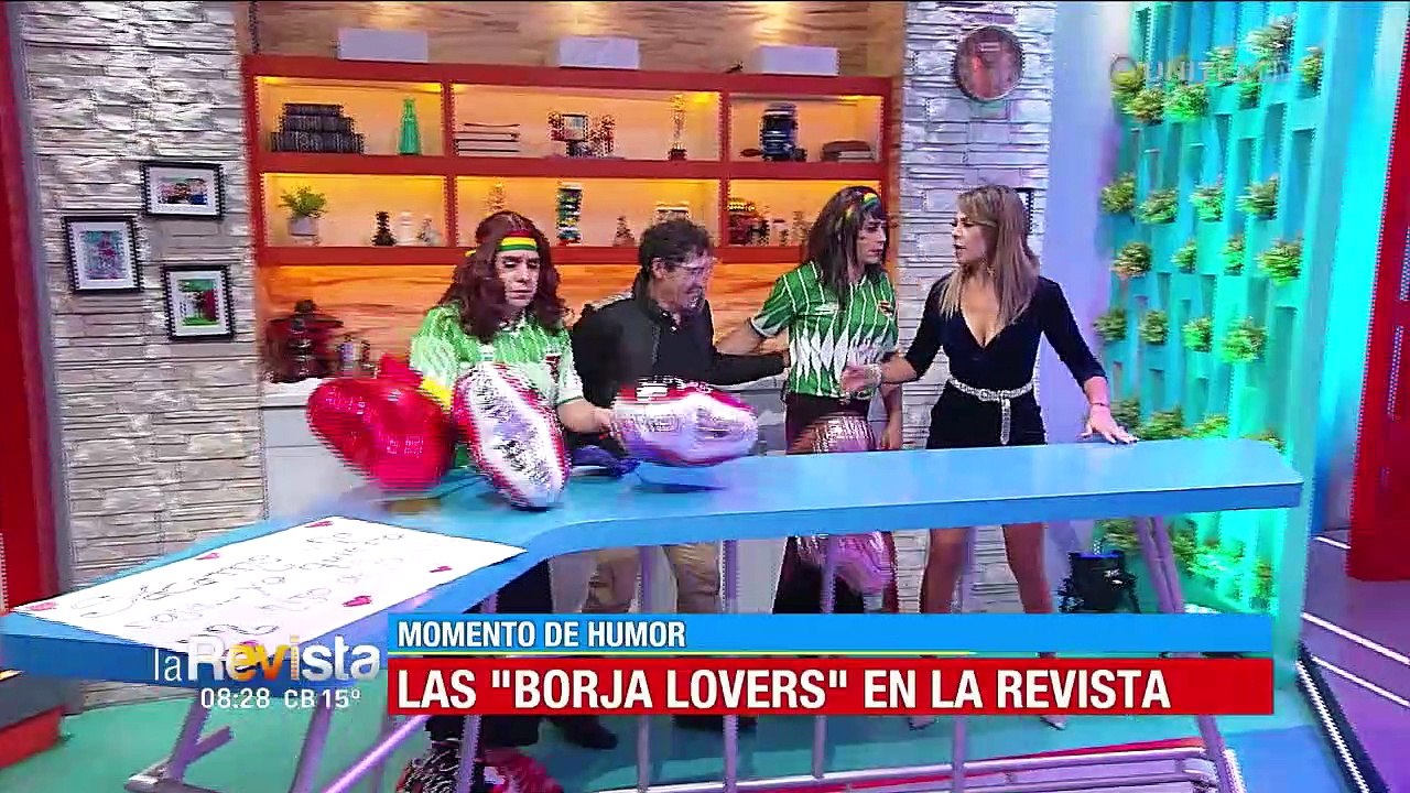 Humor: ‘Pichicho’ Borja conoció a las integrantes de su club de fans