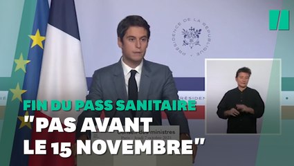 Pass sanitaire: pas d'allègement "avant le 15 novembre" au moins