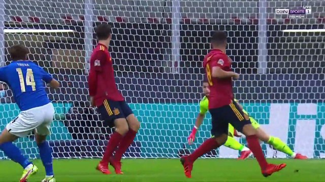 مشاهدة ملخص مباراة ايطاليا 1-2 اسبانيا بتاريخ 2021-10-06 دوري الأمم الأوروبية