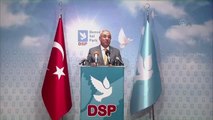 DSP Genel Başkanı Aksakal, gündemi değerlendirdi