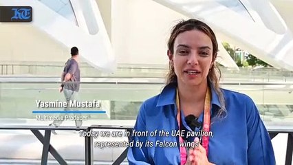Inside the UAE Pavilion at Expo 2020