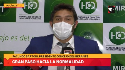 Gran paso hacia la normalidad