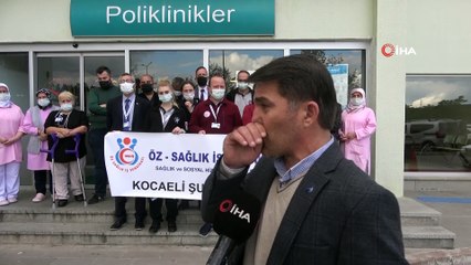 Hastanede güvenlik görevlisini bayıltana kadar böyle darp etti