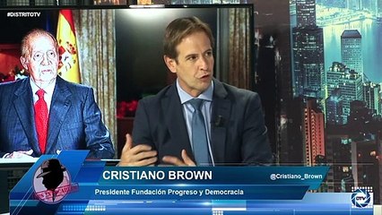 Cristiano Brown: Se debe abrir un debate en la fiscalía y leer el informe sobre el caso del Rey Emérito,  al gobierno le supone otro problema