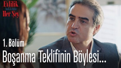 Boşanma teklifinin böylesi... - Evlilik Hakkında Her Şey 1. Bölüm