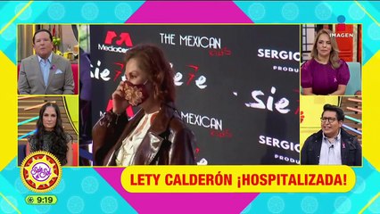 Lety Calderón sometida a cirugía para quitarle la vesícula