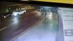Vídeo mostra colisão entre três veículos na Rua Minas Gerais