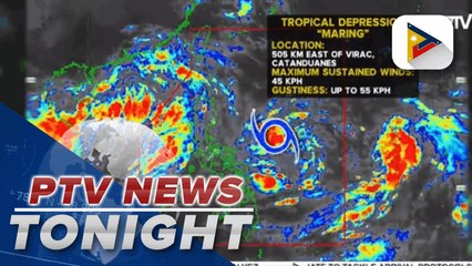 LPA developed into Tropical Depression ‘Maring’