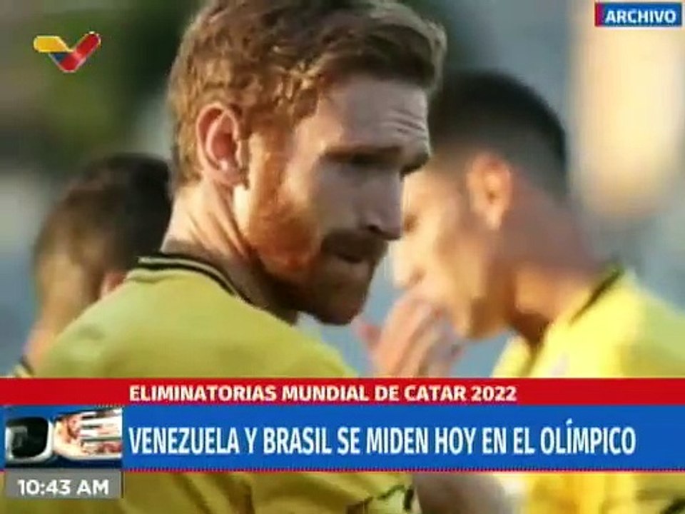 Deportes VTV |  Eliminatorias rumbo a Catar 2022: La Vinotinto buscará sumar puntos ante Brasil en el Olímpico de la UCV