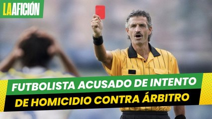 Detienen a futbolista, acusado de intento de homicidio por patear cabeza de un árbitro