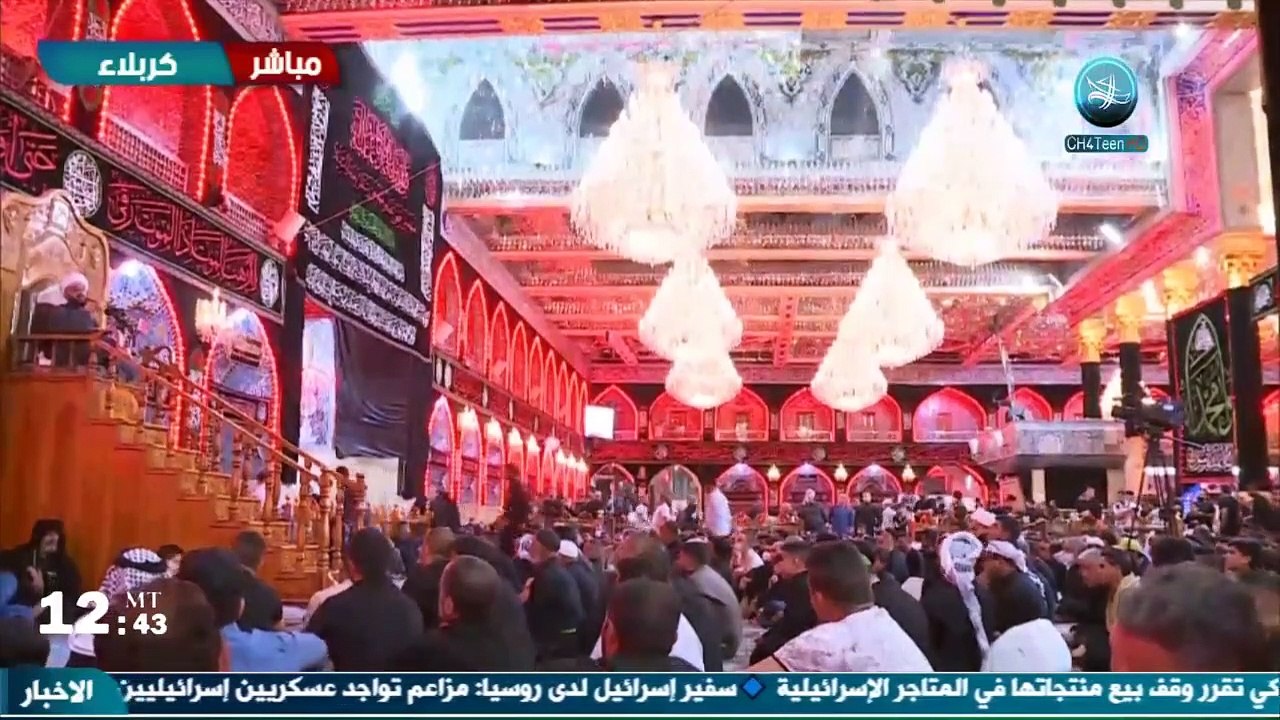 الشيخ زمان الحسناوي والملا جليل الكربلائي استشهاد الرسول الاعظم ليلة 1 ربيع الاول 1443