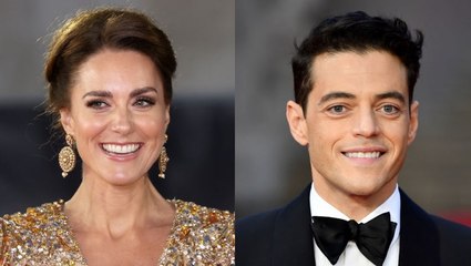Rami Malek Says He Caught Kate Middleton “Off Guard” By Asking a Personal Question | THR News