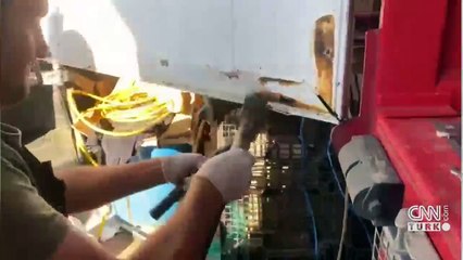 TIR'ın dorse kapılarına sakladılar